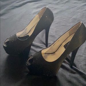 Platform Peeptoe Heel